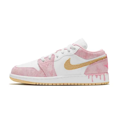 Giày Nike Air Jordan 1 Low GS Strawberry Ice Cream CW7104-601 Size 36.5 - Giày - Vua Hàng Hiệu