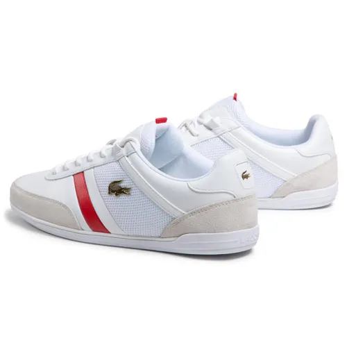 Giày Thể Thao Lacoste Giron 721 Màu Trắng Đỏ Size 40