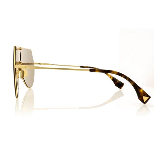 Kính Mát Fendi FF 0193/S Sunglasses Yell Gold/Brown Gold SP Lenses Màu Vàng-3