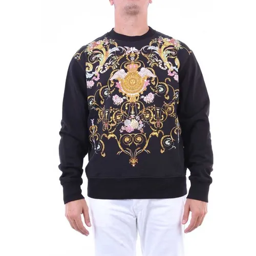 Áo Nỉ Versace Jeans Couture Sweatshirts Crewneck Men Fancy Black Size M