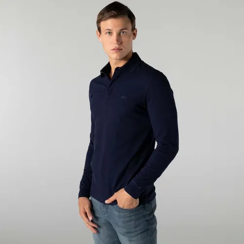 Áo Lacoste Men's Long-Sleeve Paris Polo Shirt Regular Fit Stretch Cotton Piqué PH2481-166