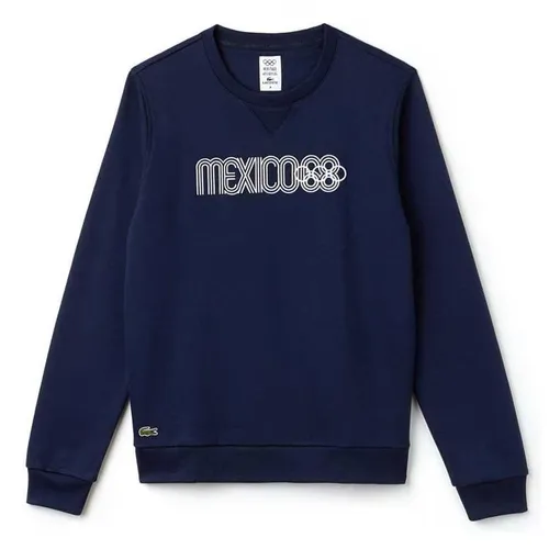 Áo Nỉ Lacoste Sweat Sport Mexique Heritage 1968 Marin Màu Xanh Navy Size S