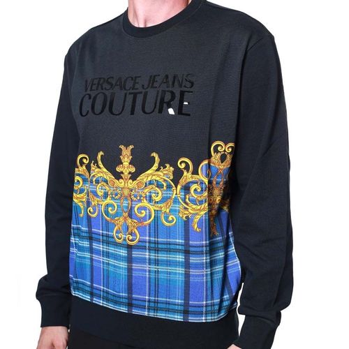 Áo Nỉ Versace Sweatshirt Versace Jeans Couture Check Size M-2