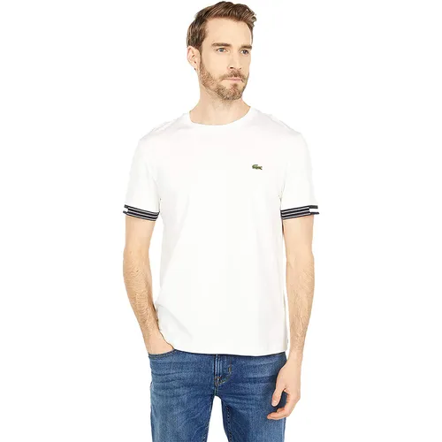 Áo Phông Lacoste Graphic Tee Màu Trắng Size S