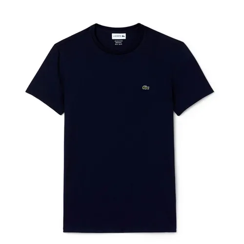 Áo Phông Lacoste Men's Crew Neck Pima Cotton Jersey T-Shirt Màu Xanh Navy