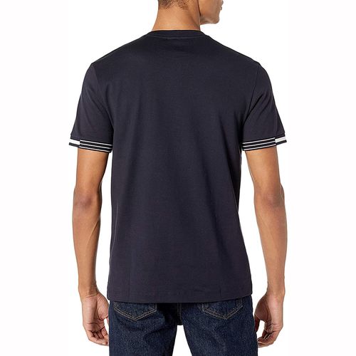 Áo Phông Lacoste Short Sleeve Jersey Cotton T-Shirt Màu Xanh Navy Size M-2