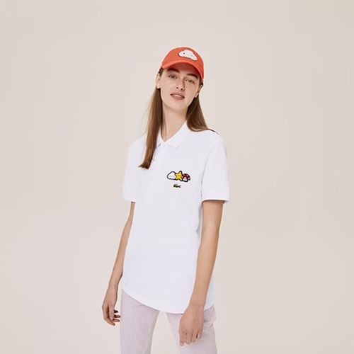Áo Polo Lacoste Unisex Classic Fit Lacoste X Friends With You Màu Trắng Size XS-3