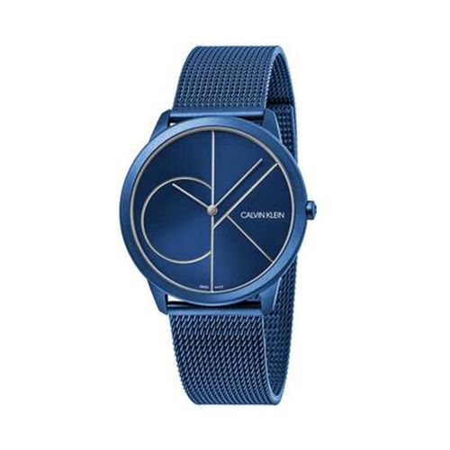 Đồng Hồ Nữ Calvin Klein CK Minimal Quartz Blue Dial Ladies Watch K3M52T5N Màu Xanh Blue-2