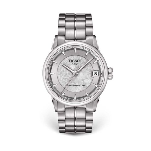 Đồng Hồ Nữ Tissot Luxury Powermatic 80 Silver Dial Ladies Watch T086.207.11.031.10