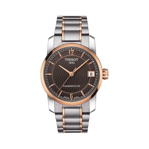 Đồng Hồ Nữ Tissot T-Classic Automatic Brown Dial Ladies Watch T087.207.55.297.00