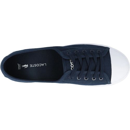 Giày Lacoste Ziane BL Canvas Sneakers Màu Xanh Navy Phối Trắng Size 37-2