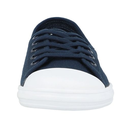 Giày Lacoste Ziane BL Canvas Sneakers Màu Xanh Navy Phối Trắng Size 37-4