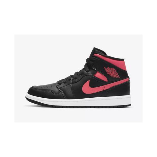 Giày Thể Thao Nike Wmns Air Jordan 1 Mid Siren Red BQ6472-004 Màu Đen Size 40-2