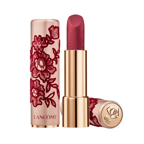 Son Môi - Son Lancôme L’absolu Rouge Intimatte Valentine’s Day 2021 Limited Edition 888 Kind Of Sexy Màu Đỏ Bordeaux - Vua Hàng Hiệu