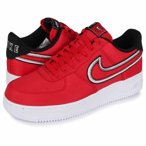 Giày Thể Thao Nike Air Force 1 Low Reverse Stitch Red CD0886 600 Màu Đỏ Size 42-3