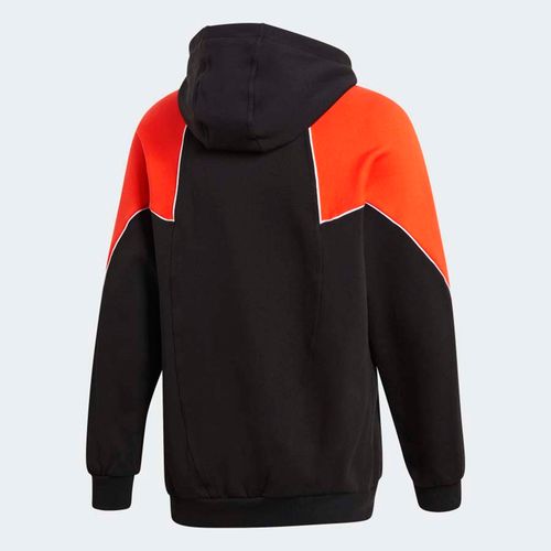 Áo Hooded Adidas Big Trefoil Abstract Hooded Sweatshirt GE0868 Màu Đen Size L-4