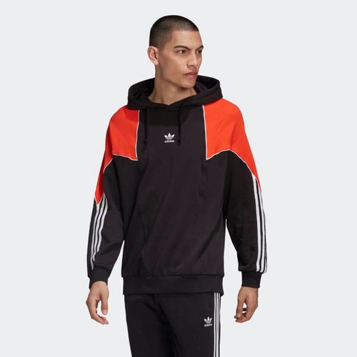 Áo Hooded Adidas Big Trefoil Abstract Hooded Sweatshirt GE0868 Màu Đen Size L-6