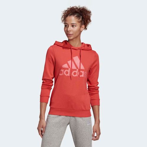 Áo Hoodie Nữ Adidas Essentials Relaxed Logo Hoodie GM5521 Màu Đỏ Cam Size S-1