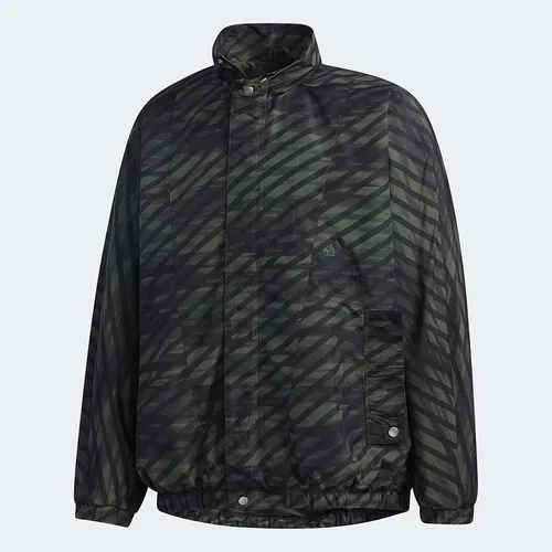 Áo Khoác Adidas MHS AOP Wind Jacket Sportswear GE0358 Màu Xanh Đen Size L