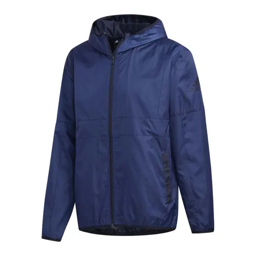 Áo Khoác Adidas Windful Zip Jacket Sportswear GE0413 Màu Xanh Navy Size M