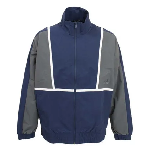 Áo Khoác Adidas Wording Woven Jacket Jersey GU6469 Màu Xanh Navy Size M