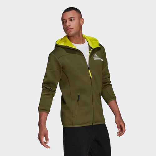 Áo Khoác Adidas ZNE hoodie Full-Zip Innovation Motion GP7839 Màu Xanh Size L-5