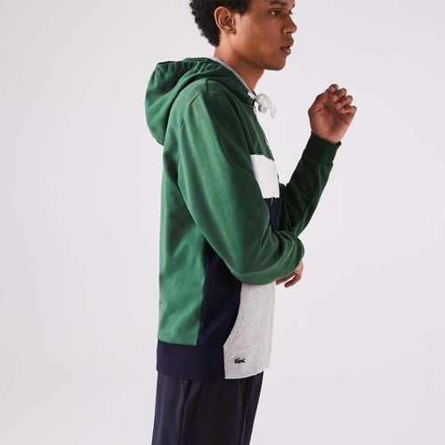 Áo Khoác Nỉ Lacoste Men's Sport Colorblock Fleece Zip Sweatshirt SH1506-58Q Size M-2
