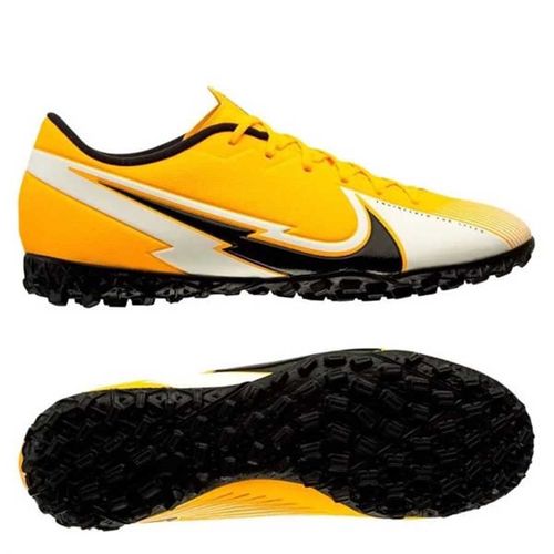 Giày Đá Bóng Nike Mercurial Vapor 13 Academy TF Daybreak AT7996-801 Màu Đen Vàng-1