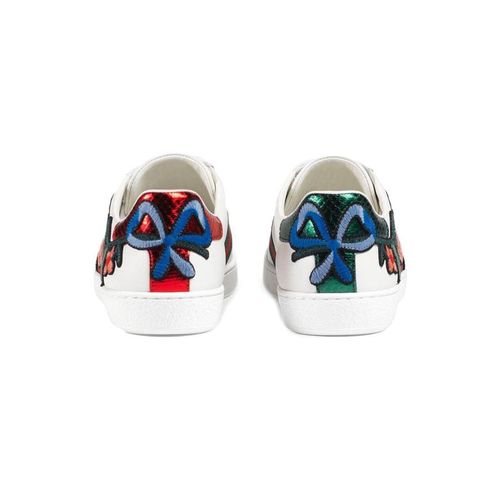Giày Gucci Ace Floral Sneakers Màu Trắng Size 41-3