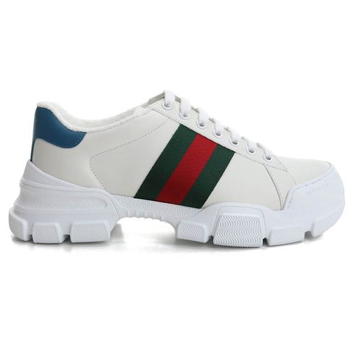 Giày Thể Thao Gucci With Web Tape Màu Trắng Size 39-1