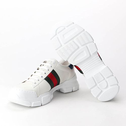 Giày Thể Thao Gucci With Web Tape Màu Trắng Size 41-2