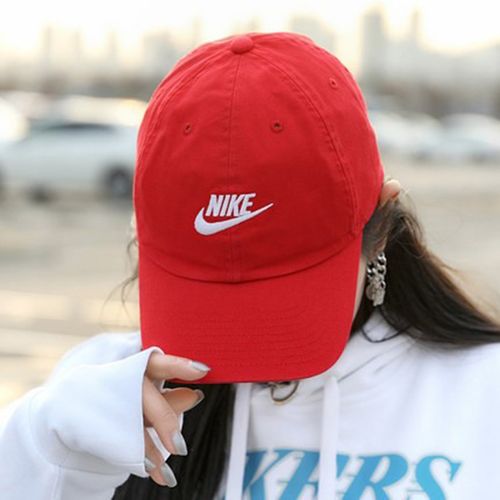 Mũ Nike Sportswear Heritage86 Futura Washed Hat Red 913011-657 Màu Đỏ-3