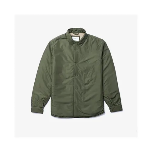 Áo Khoác Lacoste Surchemise Unie Déperlante Rembourrée Vert Size M - Thời trang - Vua Hàng Hiệu
