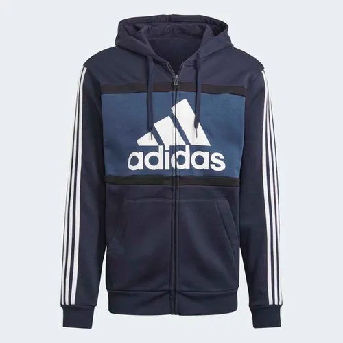 Áo Khoác Adidas Essentials Colorblock Logo Hoodie GP4311 Màu Xanh Đen Size XL