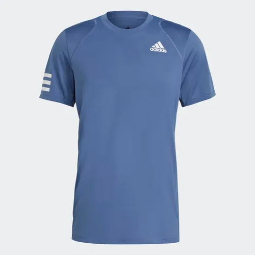 Áo Polo Adidas Tennis 3 Sọc Club GH7227 Màu Xanh Navy Size L