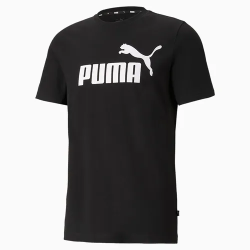 Áo Thun Puma Essentials Logo Men's Tee Màu Đen Size L