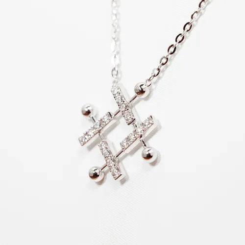 Dây Chuyền Morina Hashtag (D0202) Vàng Trắng