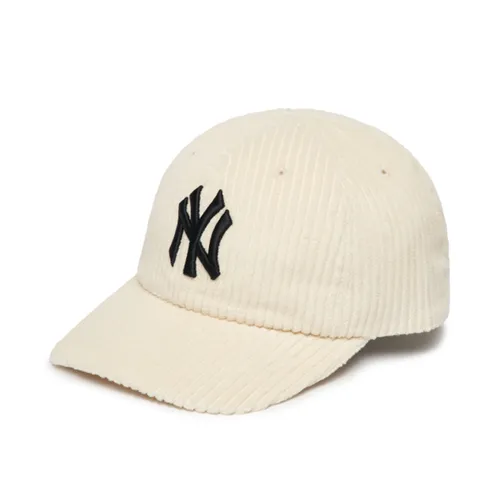 Mũ MLB Corduroy Joy New York Yankees 3ACPC0216-50CRS Màu Trắng