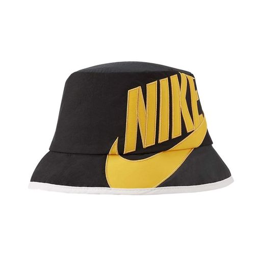 Mũ Nike Sportswear Bucket Hat DH2077-010 Màu Đen Vàng-2