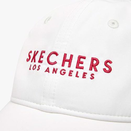 Mũ Skechers Bóng Chày Phối Logo Thời Trang Màu Trắng-1