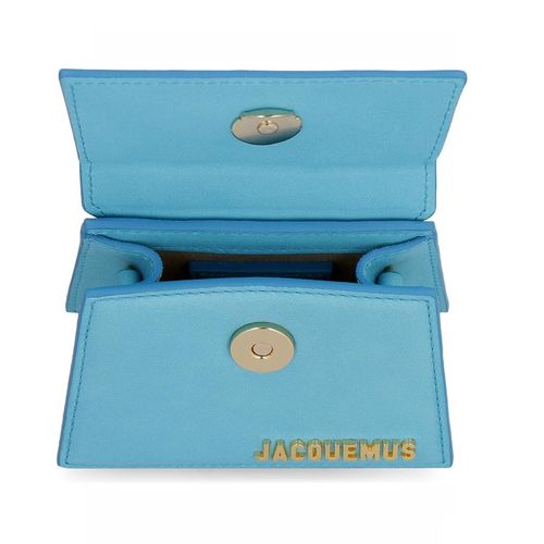 Túi Xách Jacquemus Le Chiquito Mini Tote Bag Size 12 Màu Xanh Blue-2