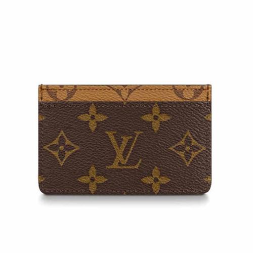Ví Card Holder Louis Vuitton LV Monogram 2020-21FW Màu Nâu-1