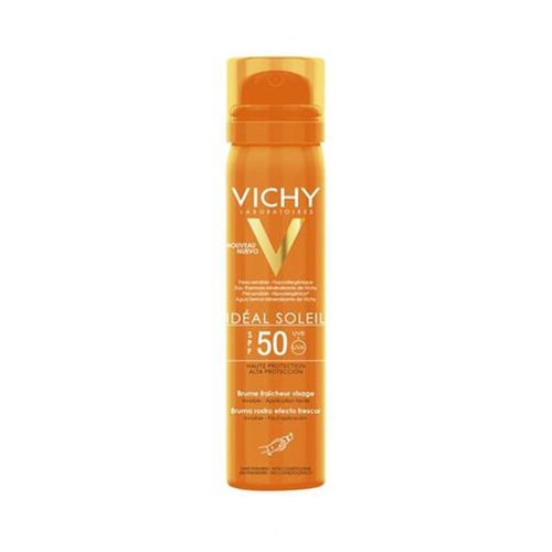 Xịt Chống Nắng Kiềm Dầu Vichy Ideal Soleil Face Mist  SPF50 PA+++ 75ml