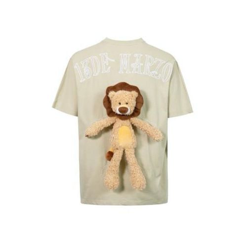 Áo Phông 13 De Marzo Lion Toy T-Shirt Green Haze-1