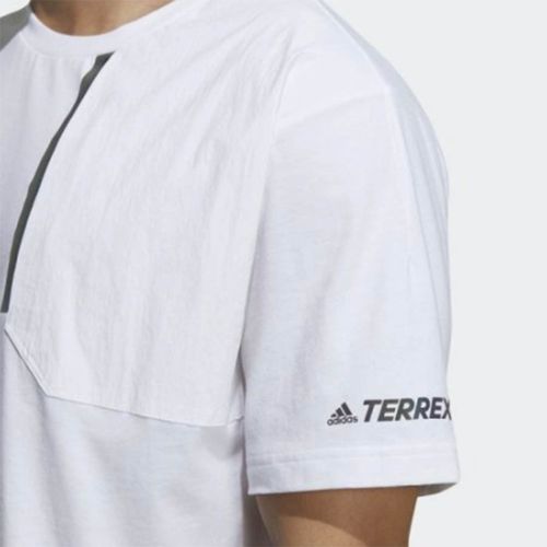 Áo Phông Adidas INSP MS SS TEE T-shirt White/Black GN7618 Màu Trắng Size M-5