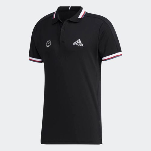 Áo Phông Polo Adidas Tennis Top Solid Heat.Rdy Màu Đen Size M