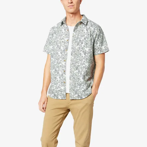 Thời trang - Áo Sơ Mi Cộc Tay Dockers Camisa Multicolor - Calce Regular Phối Màu - Vua Hàng Hiệu