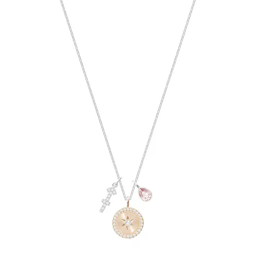 Dây Chuyền Swarovski Crystal Zodiac Pendant Sagittarius Pink Rhodium Plating 5349221