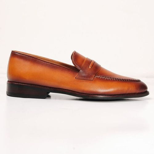 Giày Tây Be Classy Classic Loafers - LF02 Màu Nâu Vàng