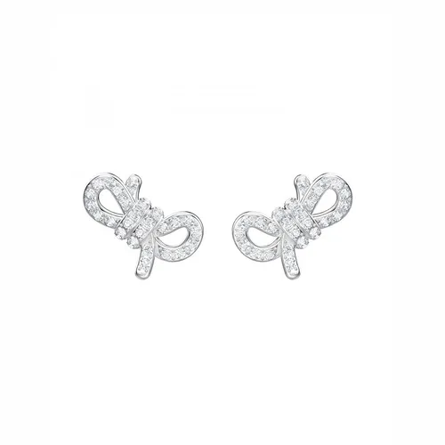 Khuyên Tai Swarovski Earrings Lifelong Bow Jewelery Swarovski Rhodium Plating 5447080